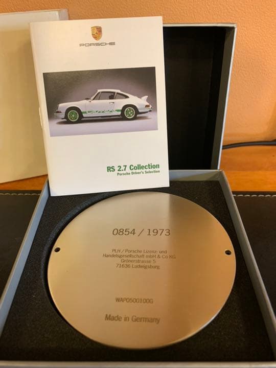 ポルシェ　グリルバッジ1973個限定