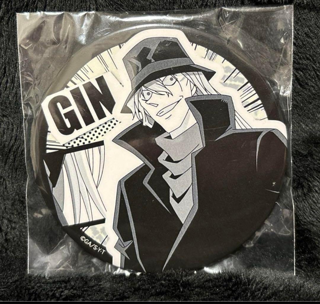 名探偵コナン ジン 缶バッジ - メルカリ