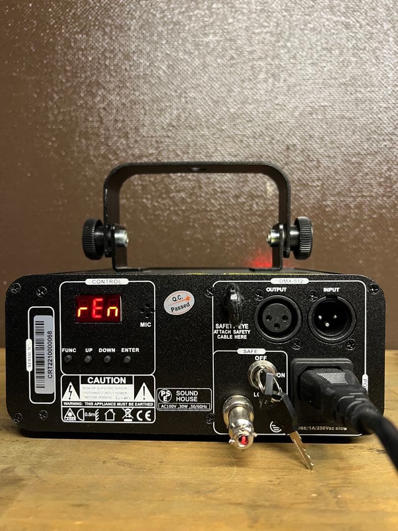 STAGE EVOLUTION Laser Scan 800 レーザー警告ラベル