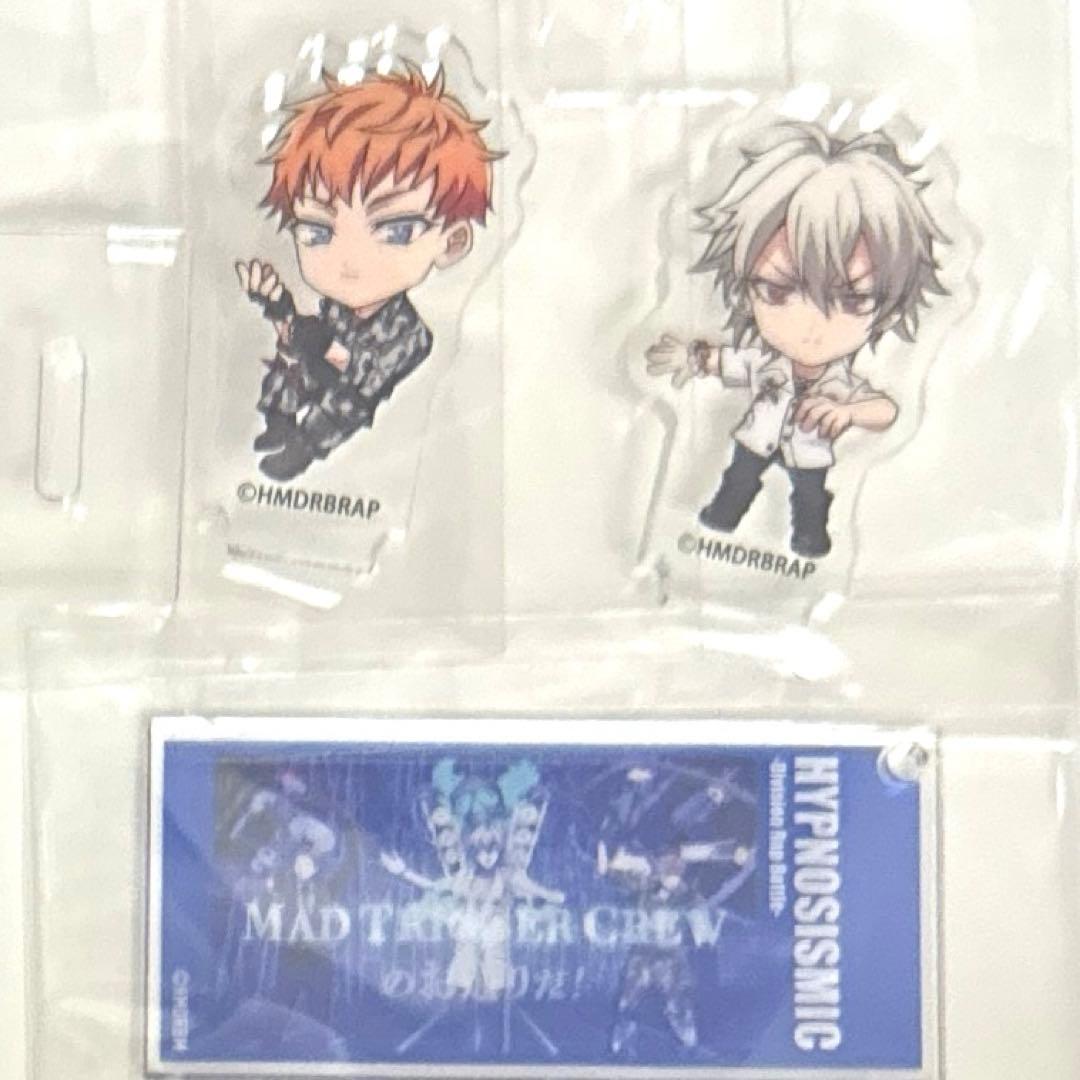 ヒプノシスマイク 左馬刻 銃兎 理鶯 ヒプムビ アクリルキーホルダー