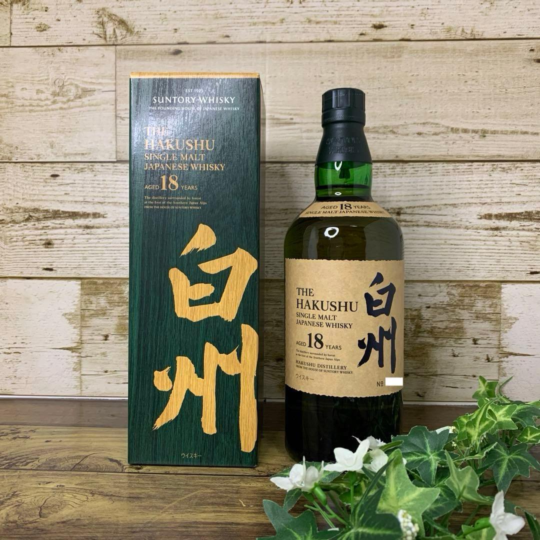 サントリー　ウイスキー　シングルモルト　白州18年 Amazon.co.jp: シングルモルト 白州18年 [ ウイスキー 日本 700ml