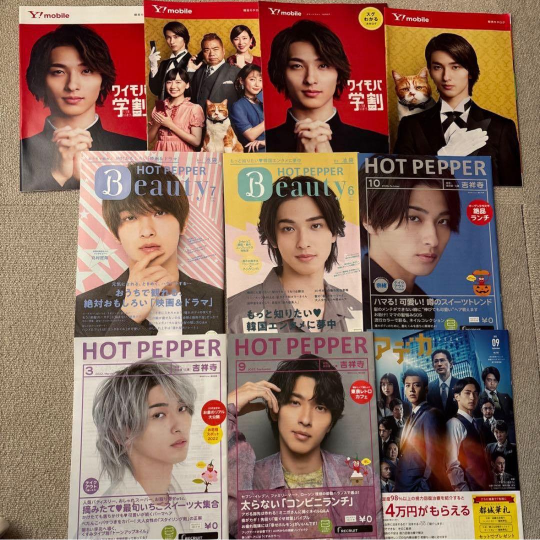 【横浜流星】映画 パンフレット フライヤー チラシ 切り抜き詰め合わせセット