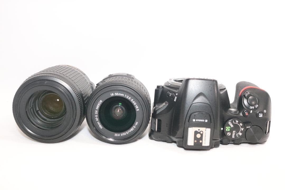 ⭐大人気！高機能⭐Nikon D5500 ダブルレンズキット⭐ 初心者 一眼レフ