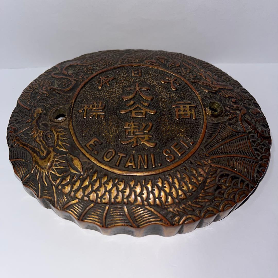 昭和初期 戦前 東京大谷製金庫のエンブレム アンティーク 大日本 大谷