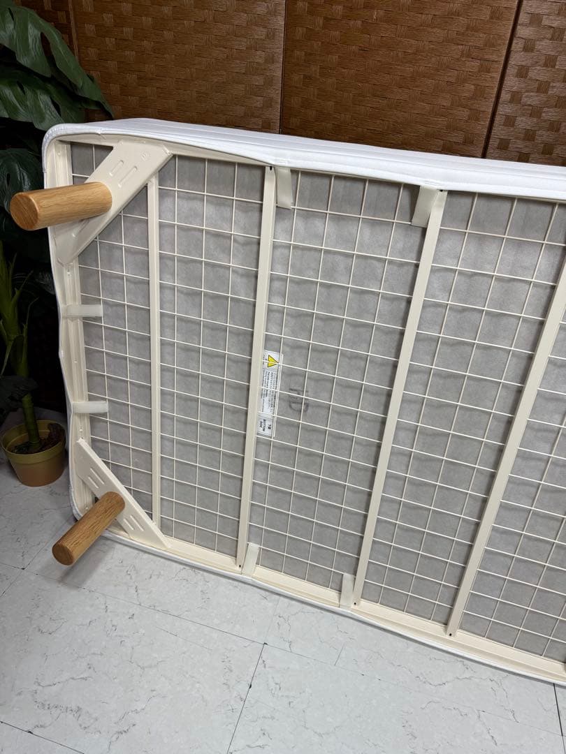 #19定価34,900円　無印良品脚付きマットレス(シングル) ※搬入・設置無料