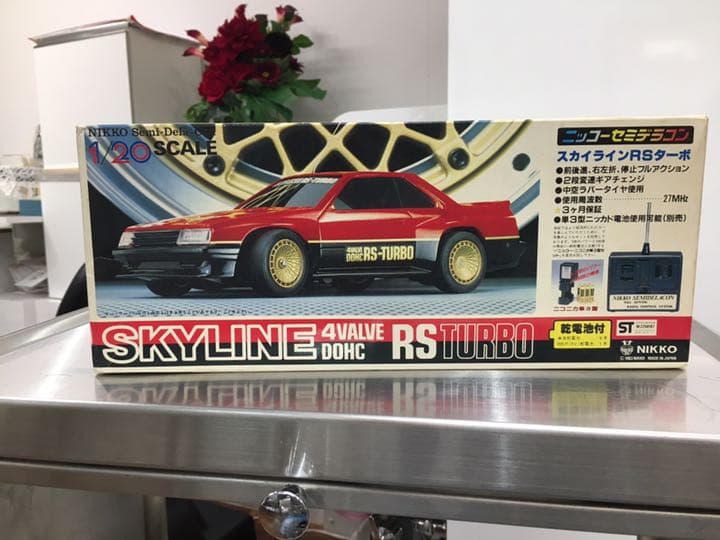 激レア　ニッコーデラコン　スカイラインRSターボ　1/20