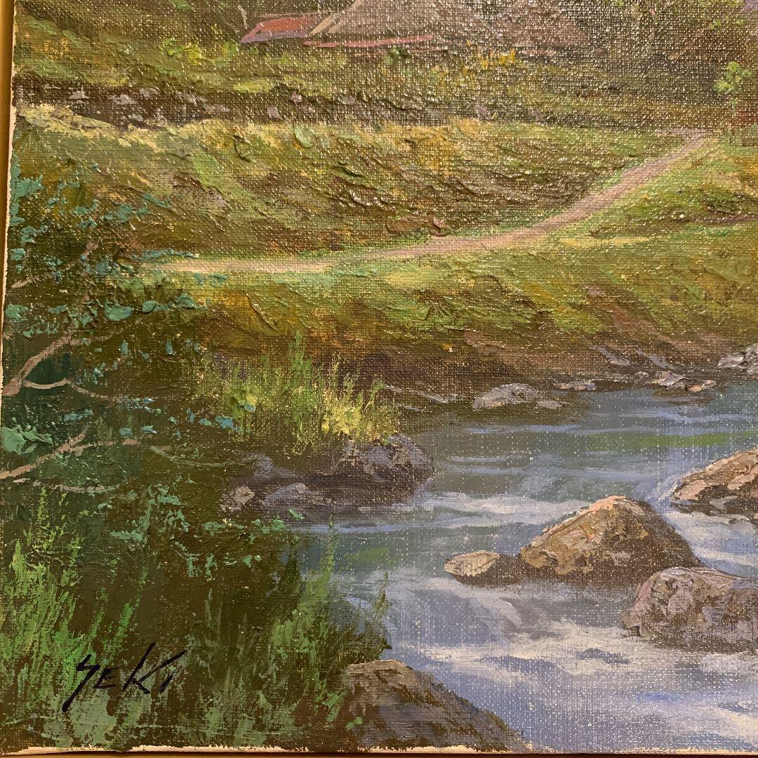 絵画 油絵 6号 風景画