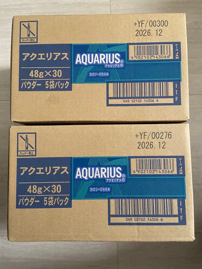 アクエリアス 48g×30 パウダー5袋パック