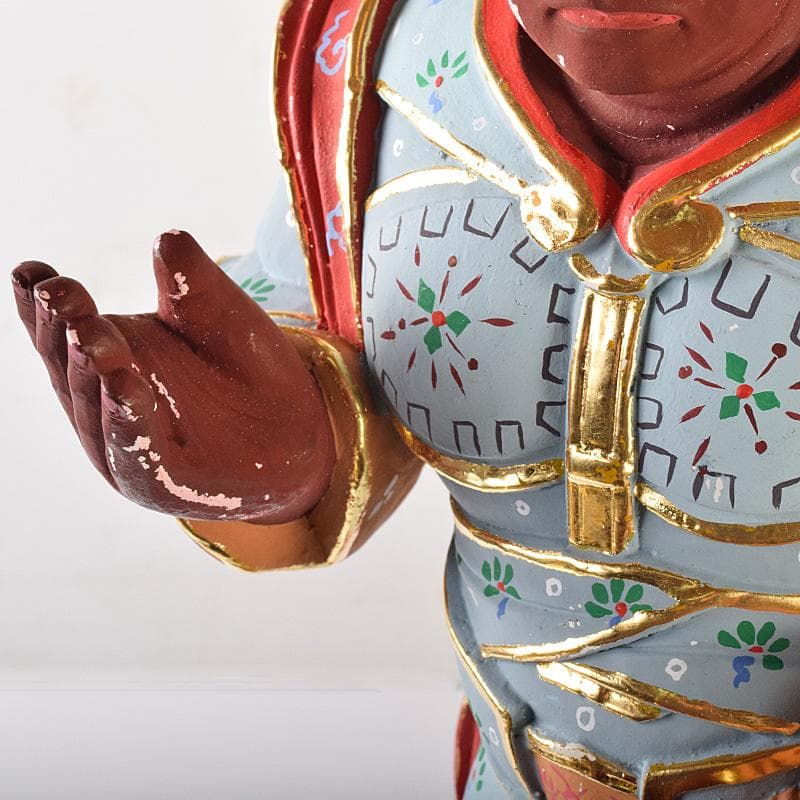 仏教美術 彩色木彫 二十八部衆像 難陀龍王像 歓喜龍王