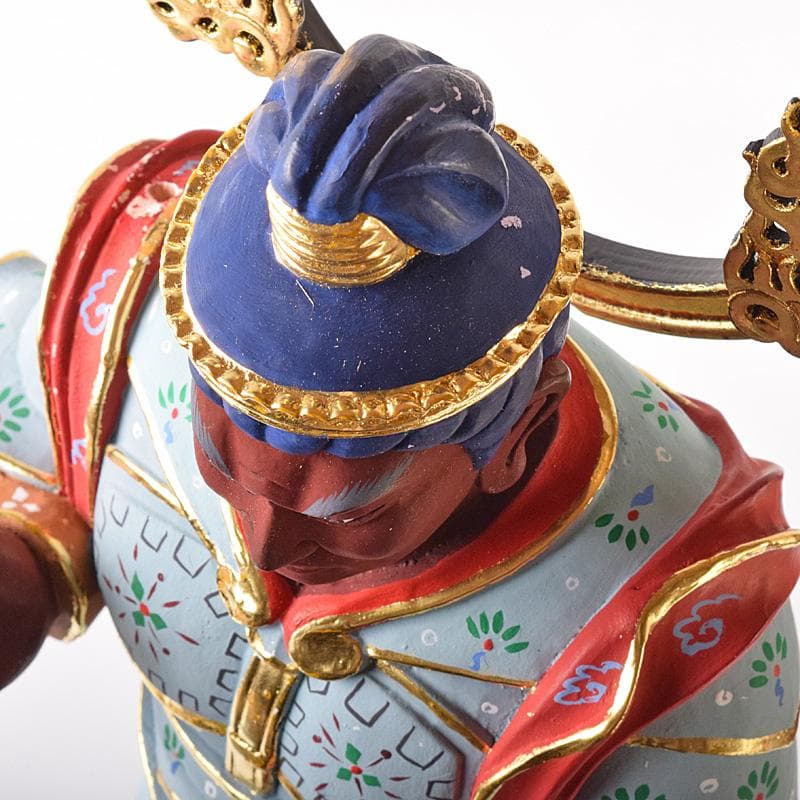 仏教美術 彩色木彫 二十八部衆像 難陀龍王像 歓喜龍王