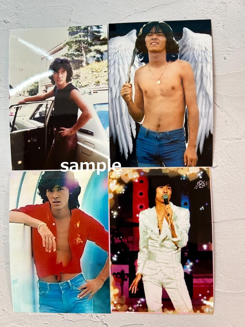 【100枚セット】西城秀樹　L判　写真