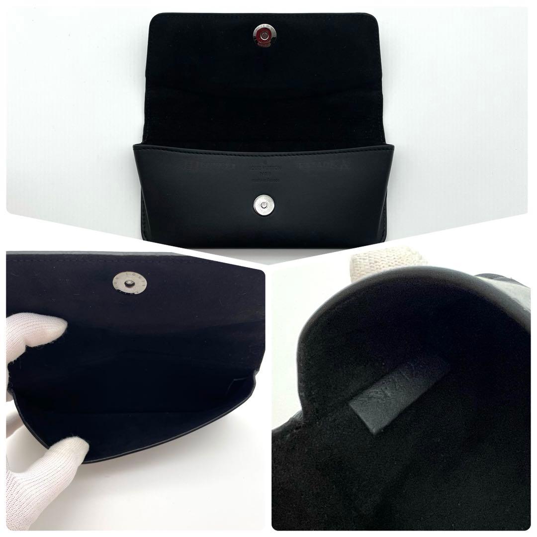 LOUIS VUITTON メガネケース エテュイ リュネット ウディ