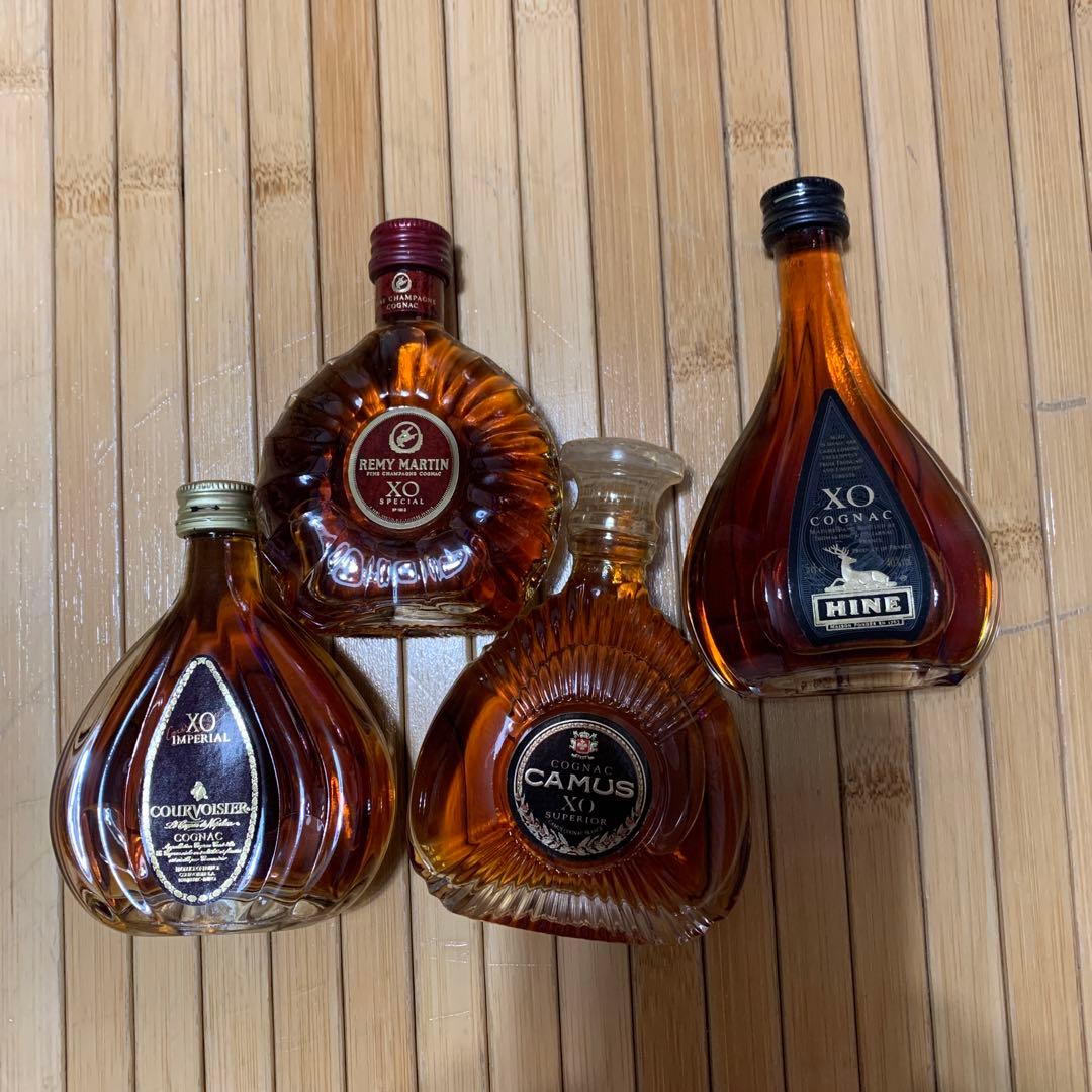 同梱不可コニャック コニャックミニチュアボトル ブランデー ミニ