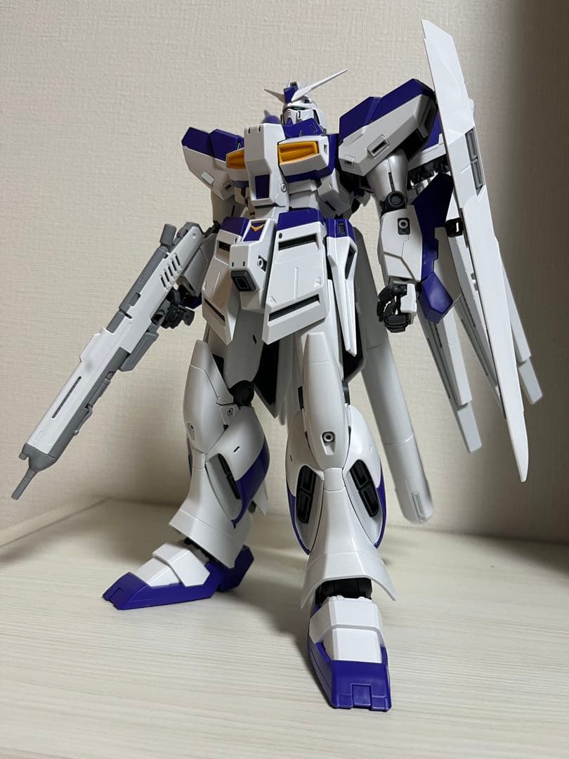 MG Hi-νガンダムVer.Ka＋HWS拡張セット【組立済】