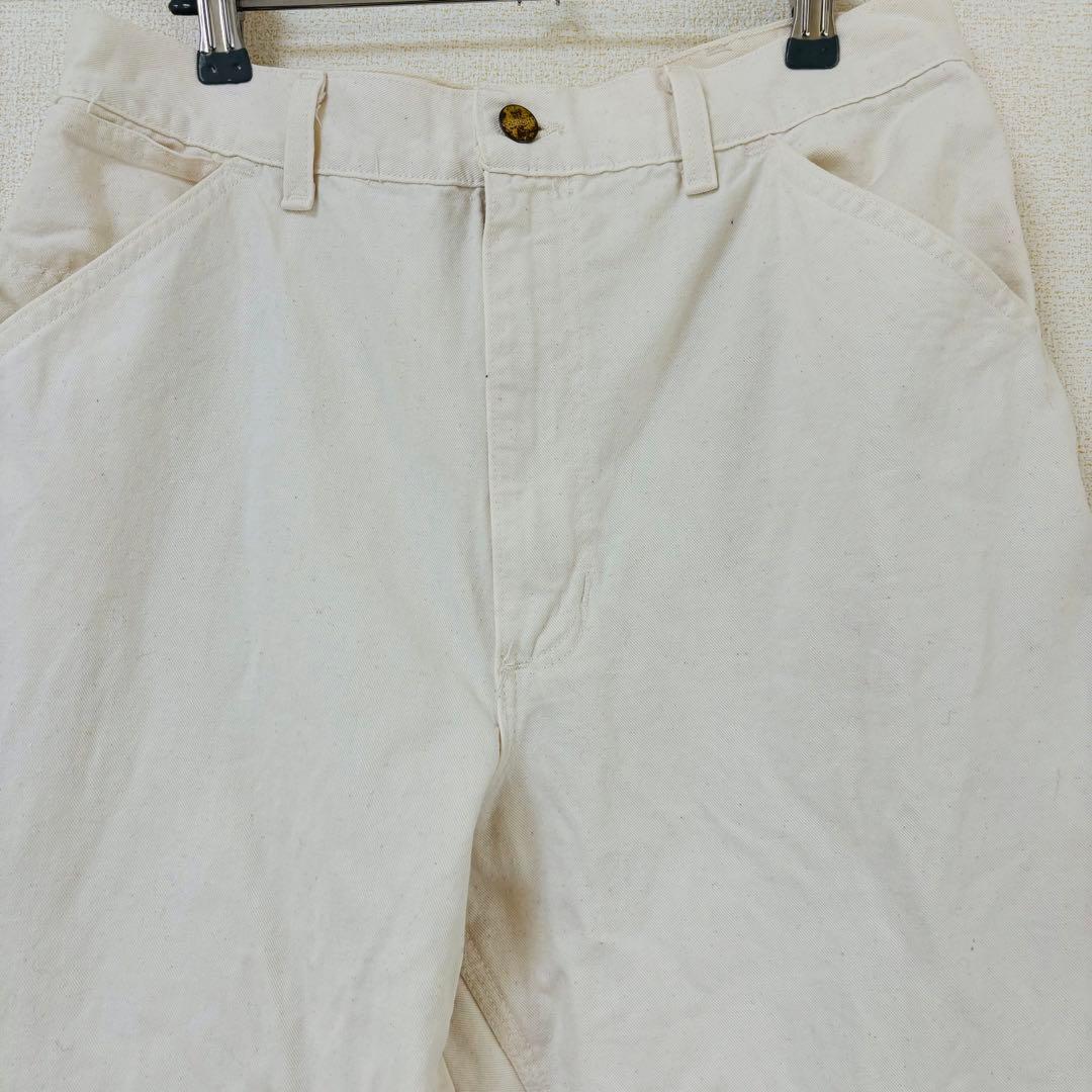 カーハート　デニム　ホワイト　USA製　ヴィンテージ　パンツ　レア　アメリカ