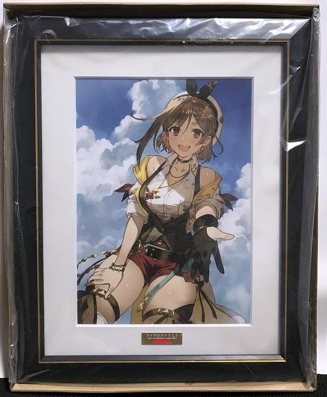 ライザのアトリエ3 数量限定 描き下ろし 複製原画 シリアルナンバー