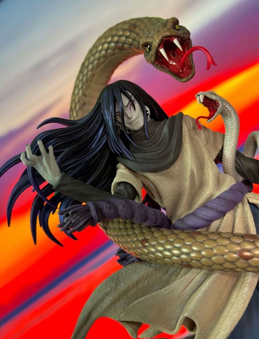 NARUTO -ナルト-疾風伝 大蛇丸 ガレージキット フィギュア塗装済み1/8