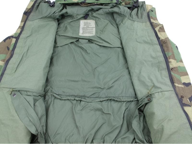 S/R【ECWCS ゴアテックス パーカー ウッドランド】スモールレギュラー