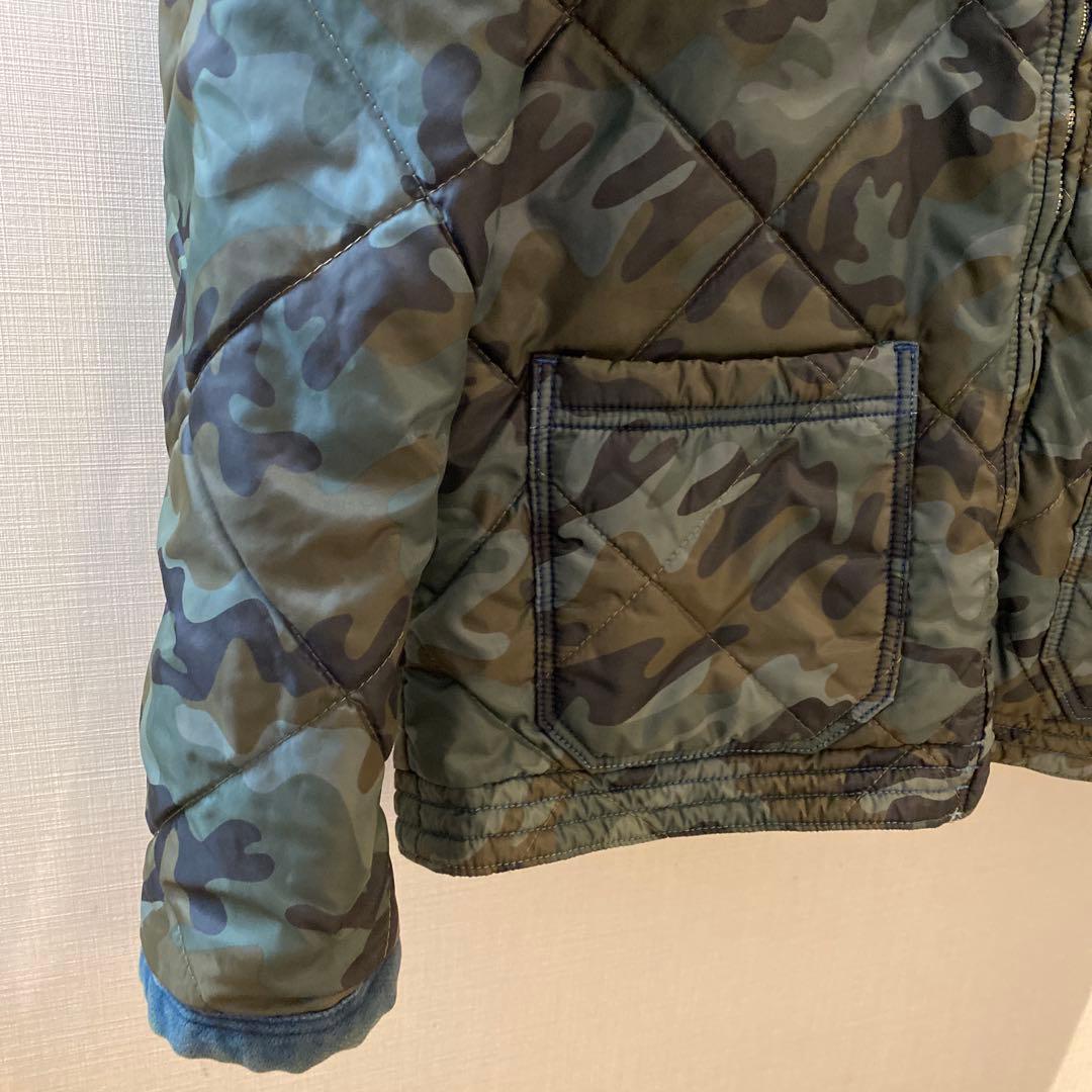 BLUE BLUEインディゴ リバーシブルジャケット 迷彩
