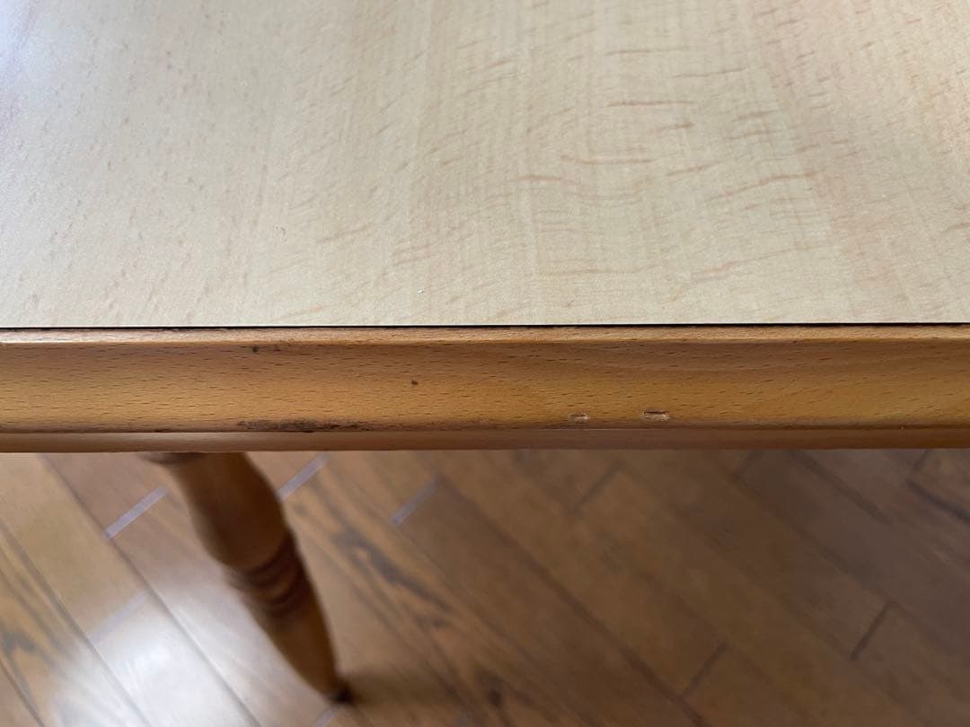 ビンテージ　アンティーク　木製ダイニングテーブル