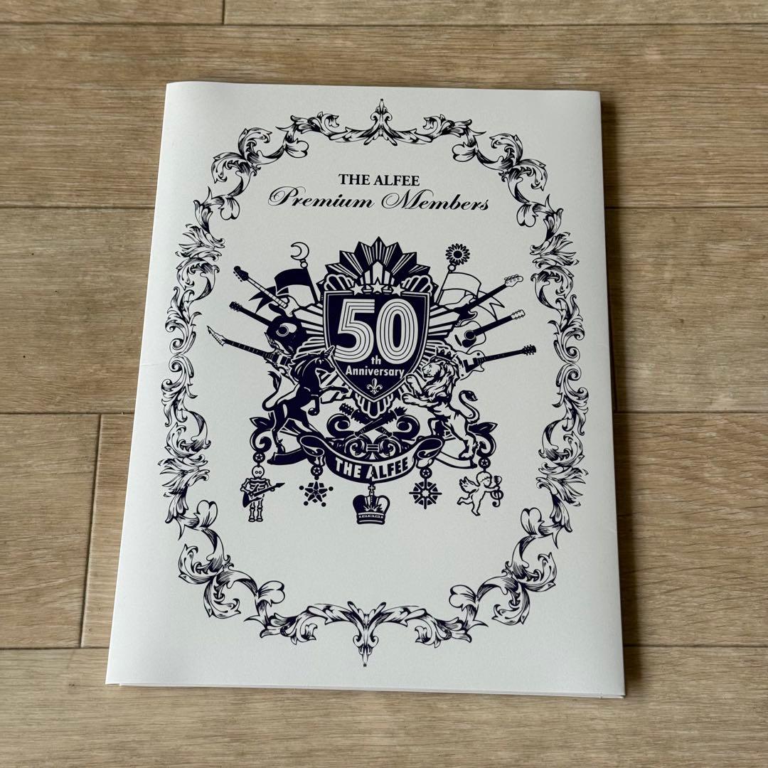 THE ALFEE 50周年プレミアムメンバーズ会員限定 直筆サイン