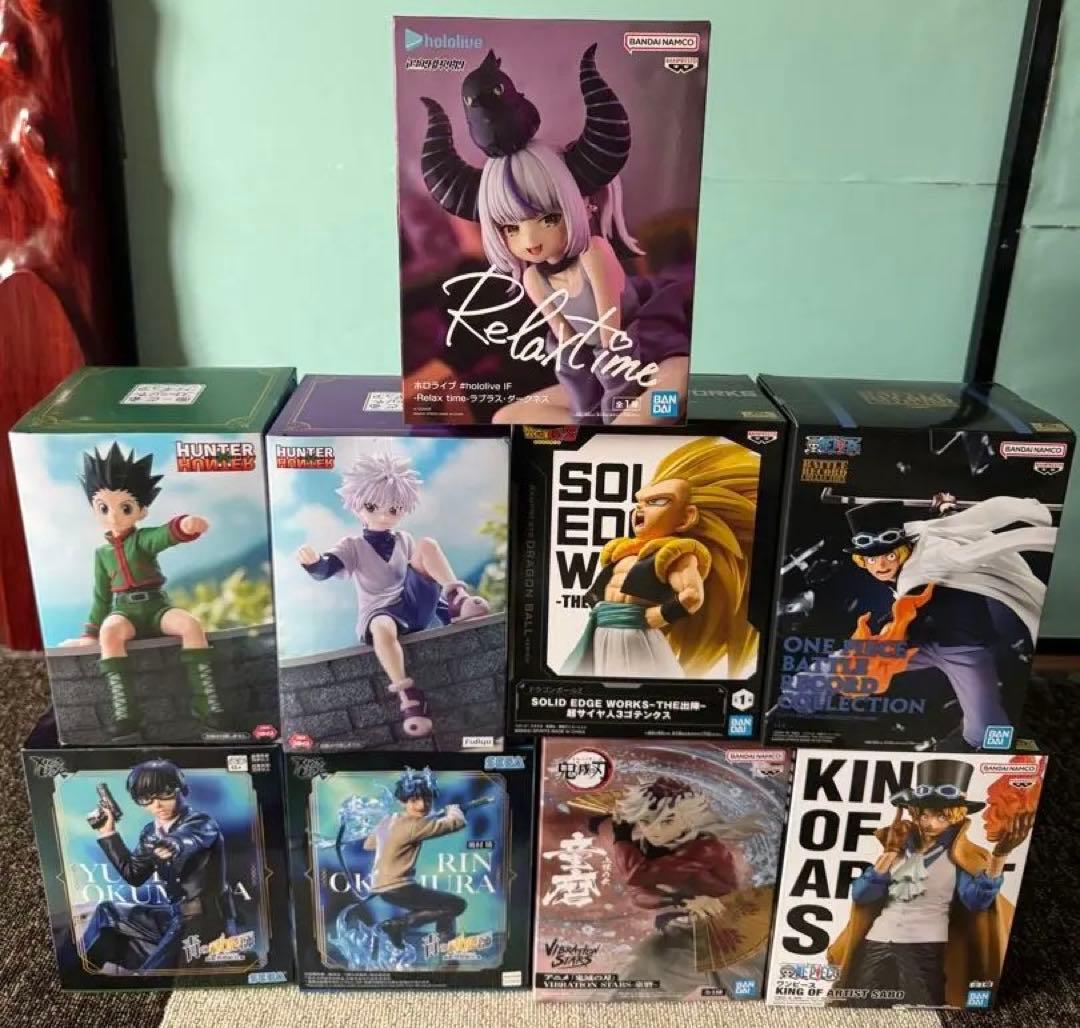 最新プライズフィギュア美少女少年フィギュアまとめ売り9体