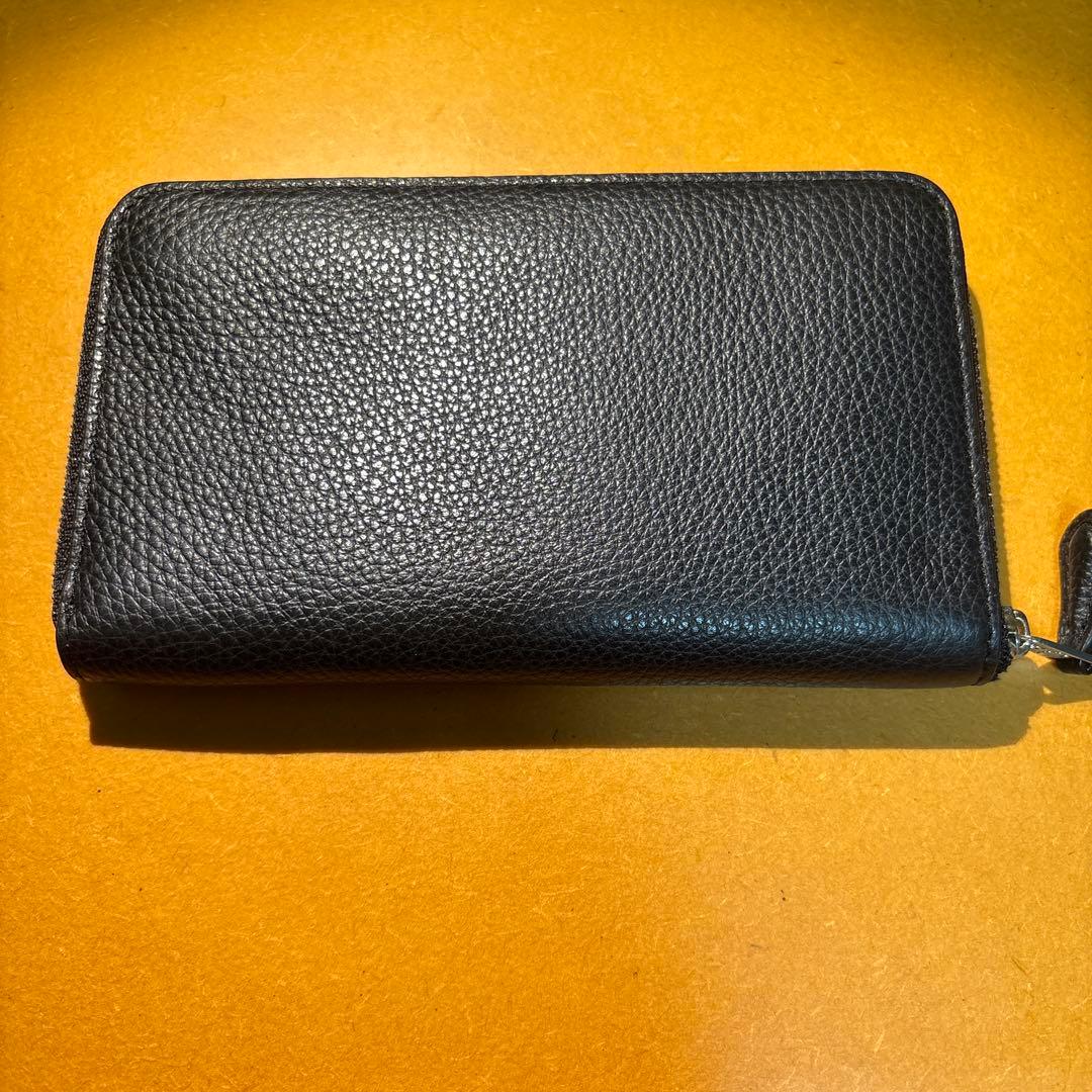 ブラックウィドウ　コーチ ペブルレザー