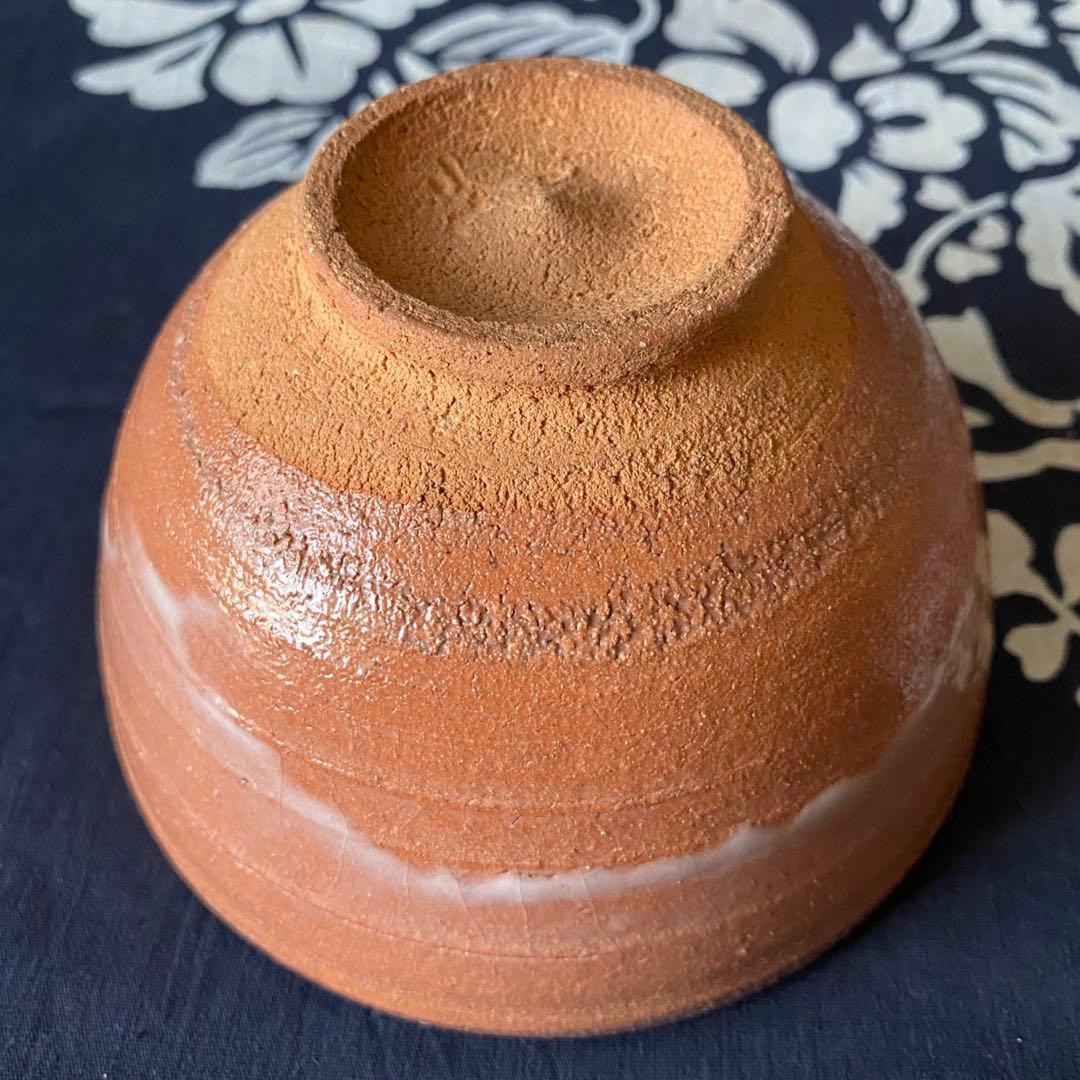 中里嘉孝 唐津皮鯨茶盌 / 唐津焼 皮鯨茶碗 共箱・共布有り