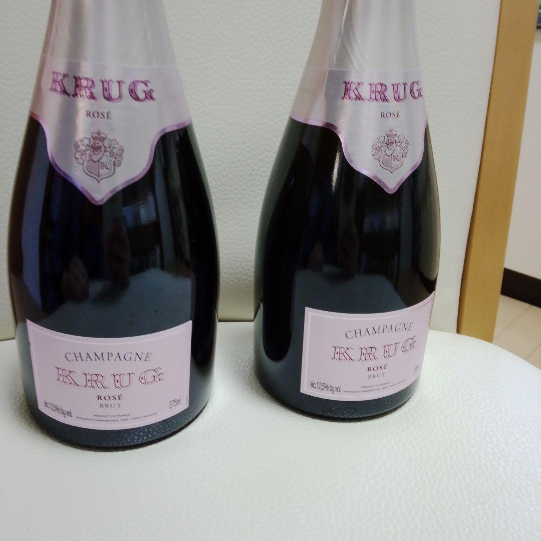 オコオコサン専用KRUG ロゼ シャンパン 375ml 二本セット