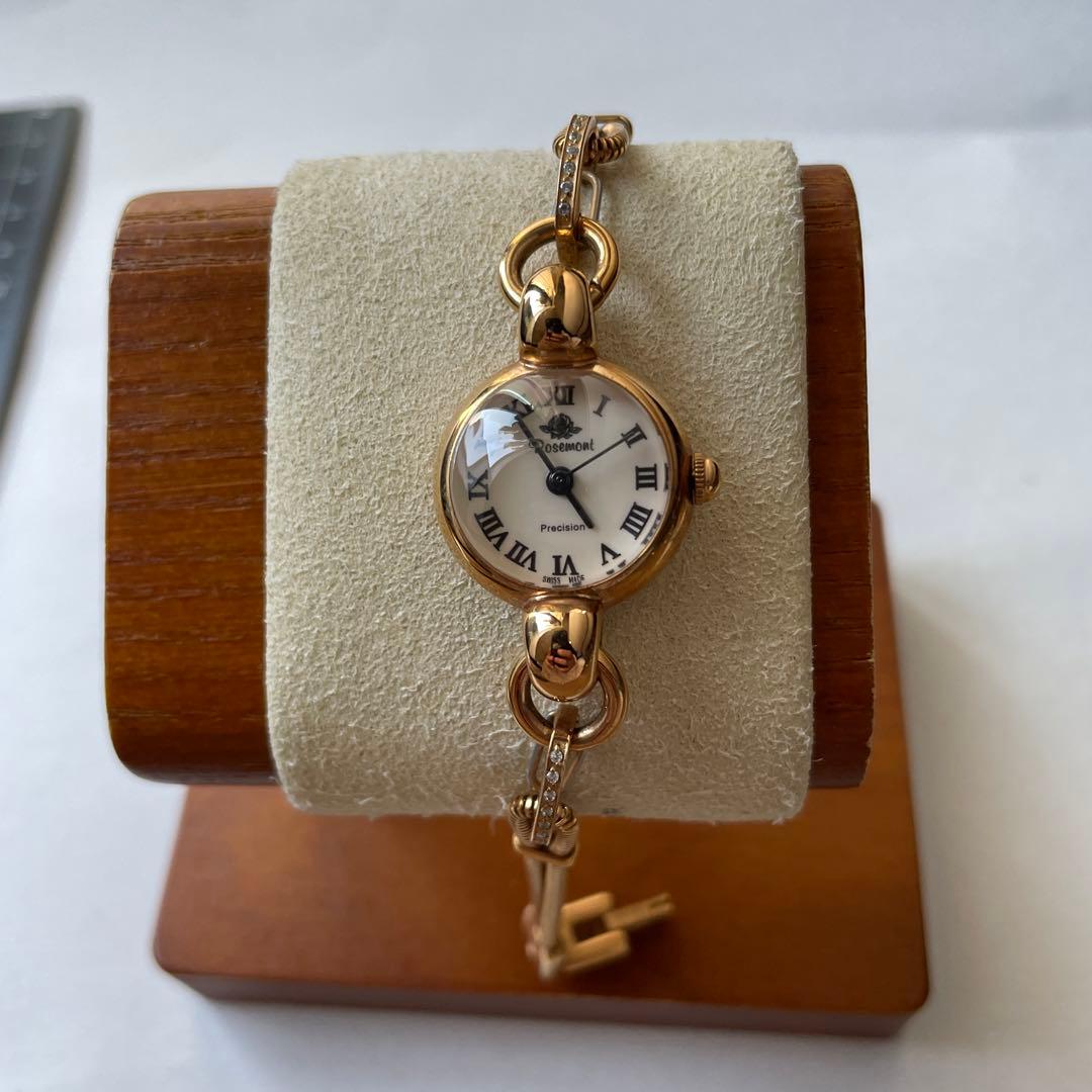 Rosemont ピンクゴールド腕時計 ロゼモンの時計ってダサいの