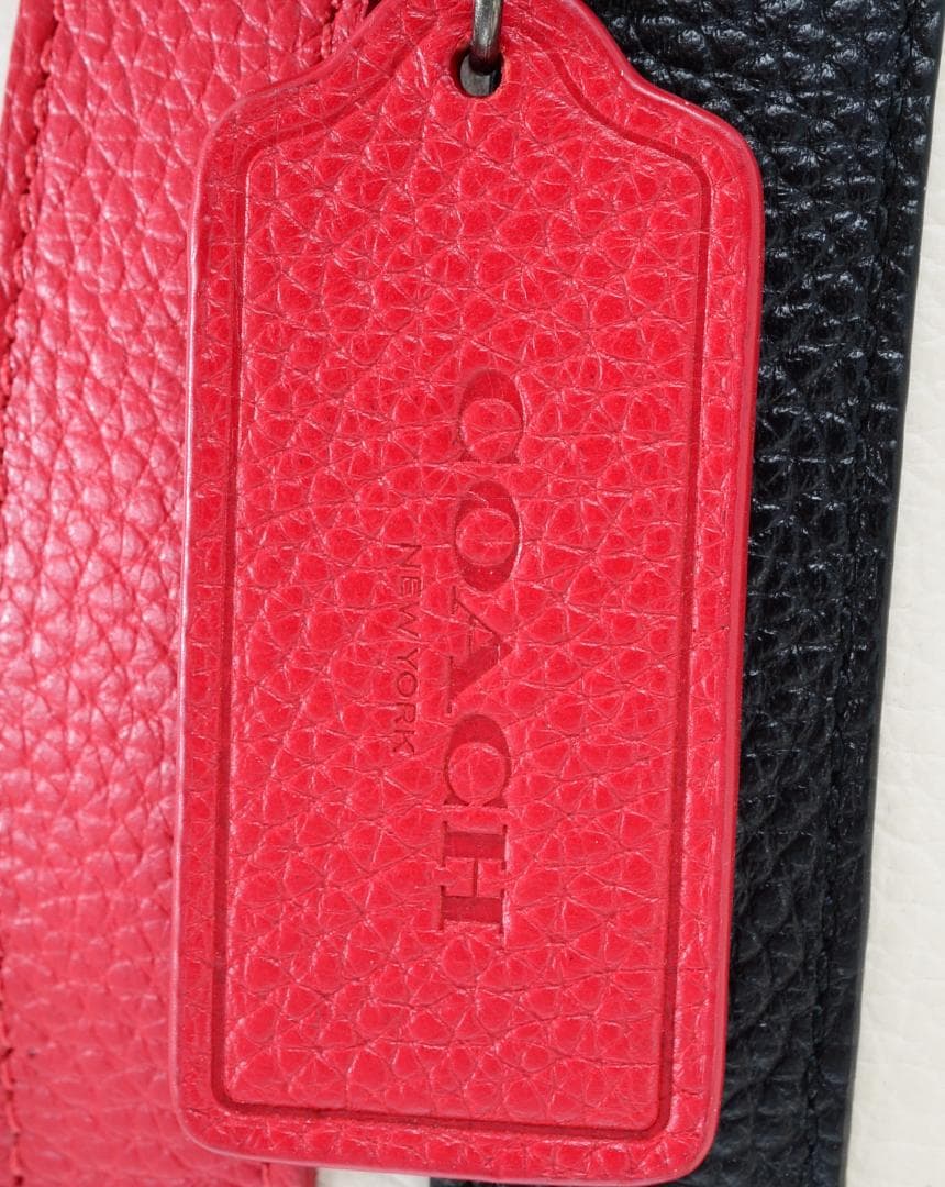 COACH コーチ ロッキー テディベア レザーぬいぐるみ