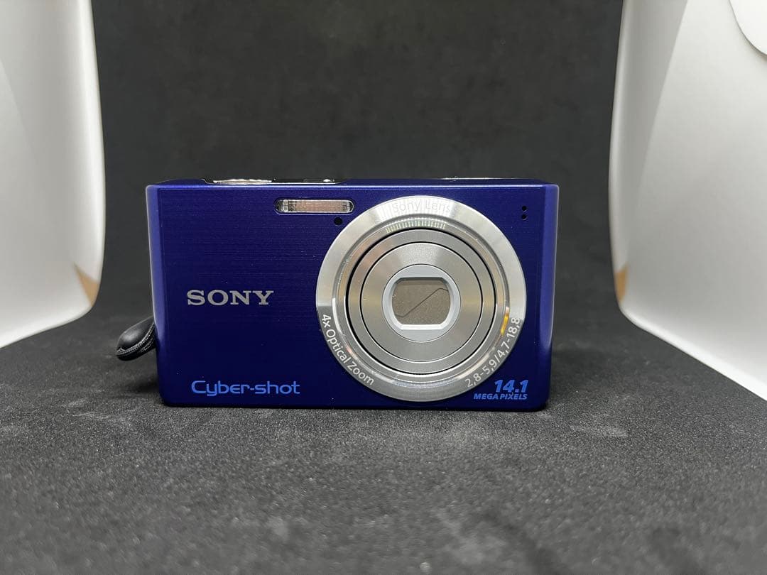 美品】SONY Cyber-shot DSC-W610 ブルー カメラ