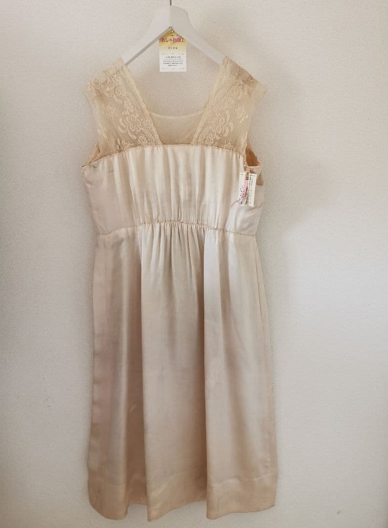 欧米アンティーク キャリックマクロスレース刺繍チュール パーティー