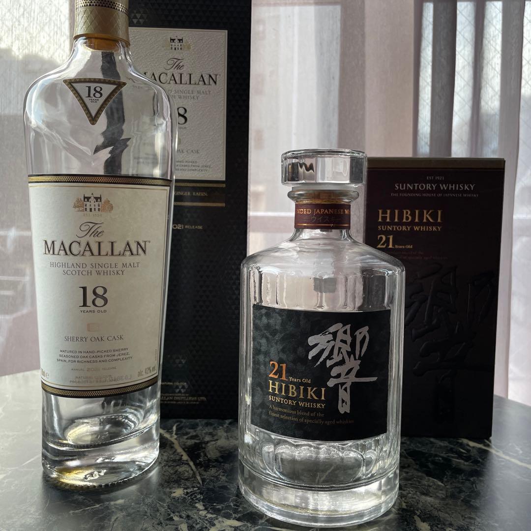 マッカラン21年空瓶