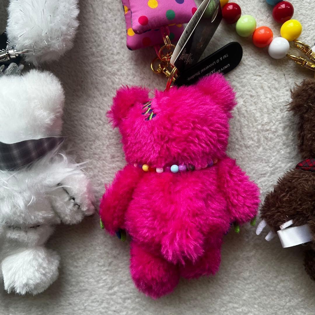 お顔厳選✨ハミクマ　ブラッシュキーチェーン　コンプ4体セット　ユニバ　USJ