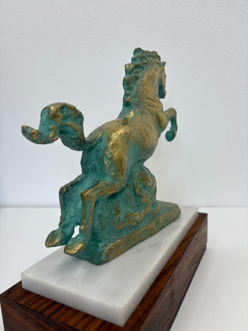 北村西望 天馬 置物 干支 ブロンズ像 馬 午 2026年 干支 彫刻 銅製