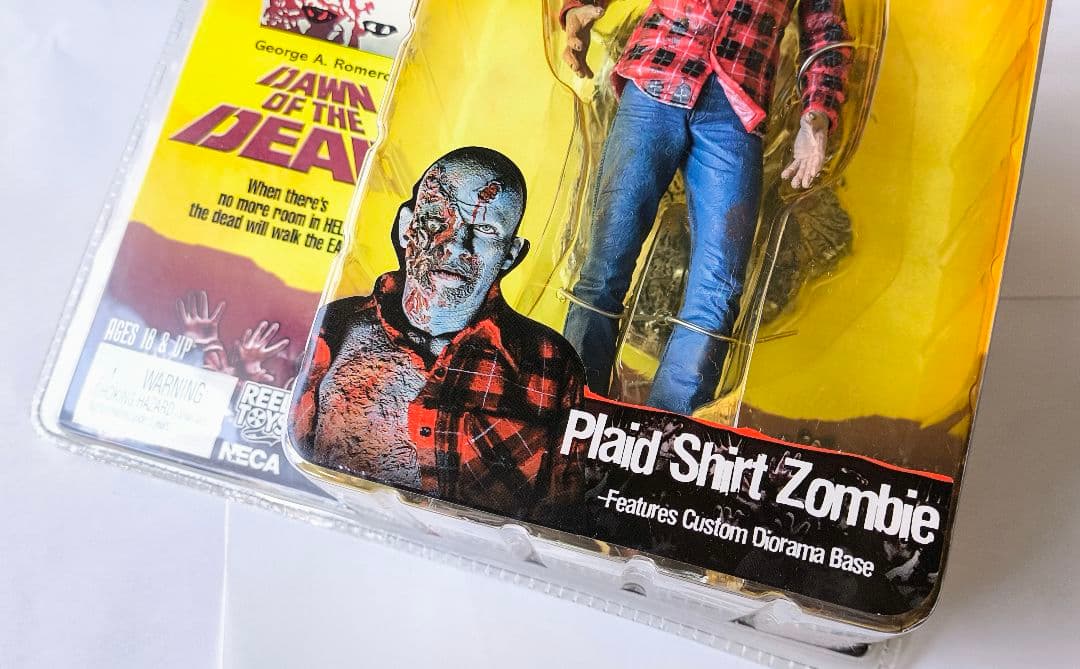【未開封新品】NECA 『ゾンビ』 Plaid Shirt Zombie