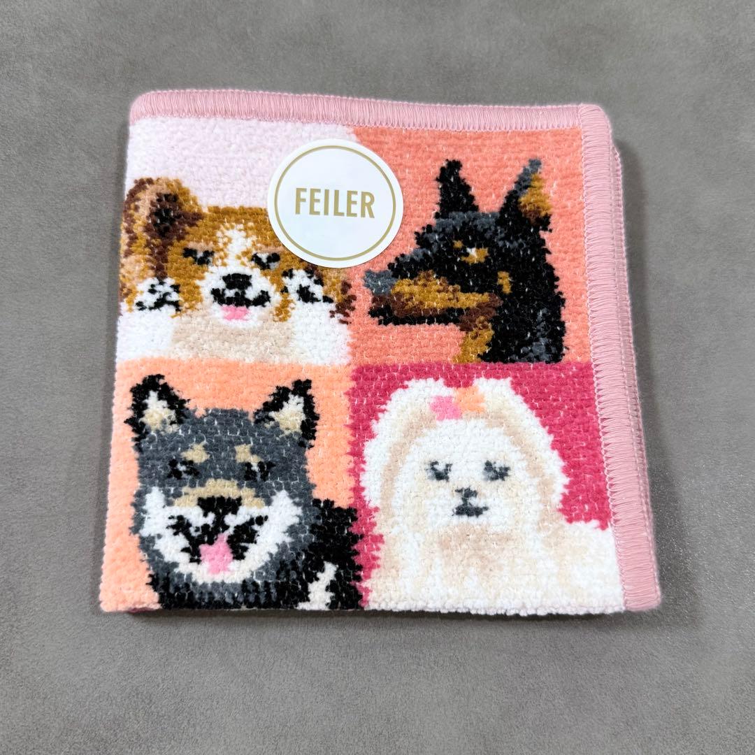 FEILER フェイラー ルック！マイドッグ ハンカチ 犬柄 25cm - メルカリ