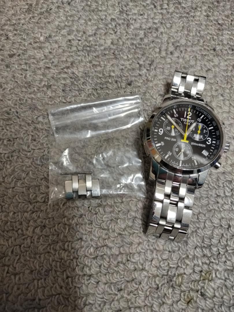 ティソ TISSOT PRC200 クロノグラフ メンズ 腕時計 クォーツ