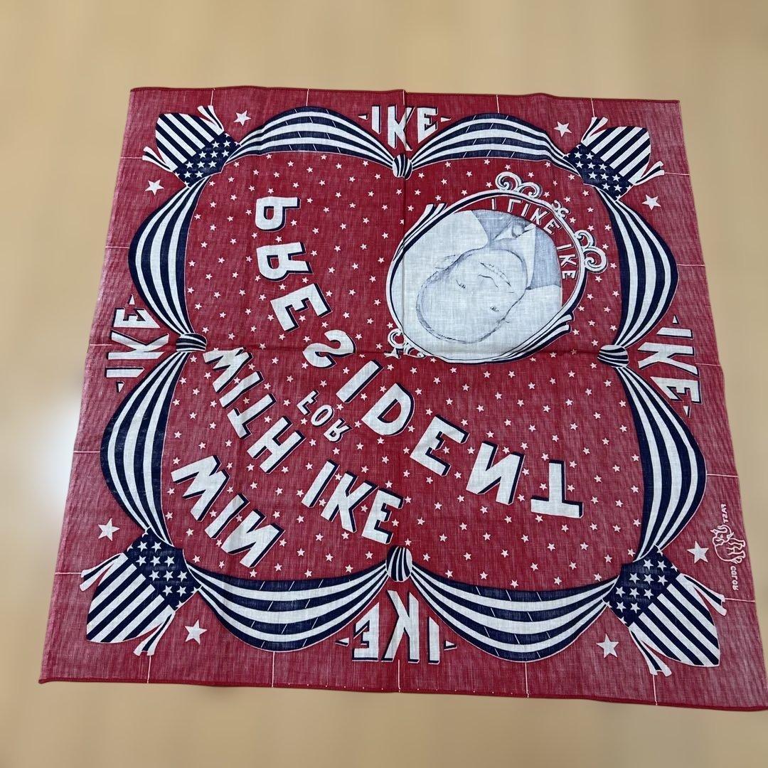 50'sアイゼンハワー バンダナ大判