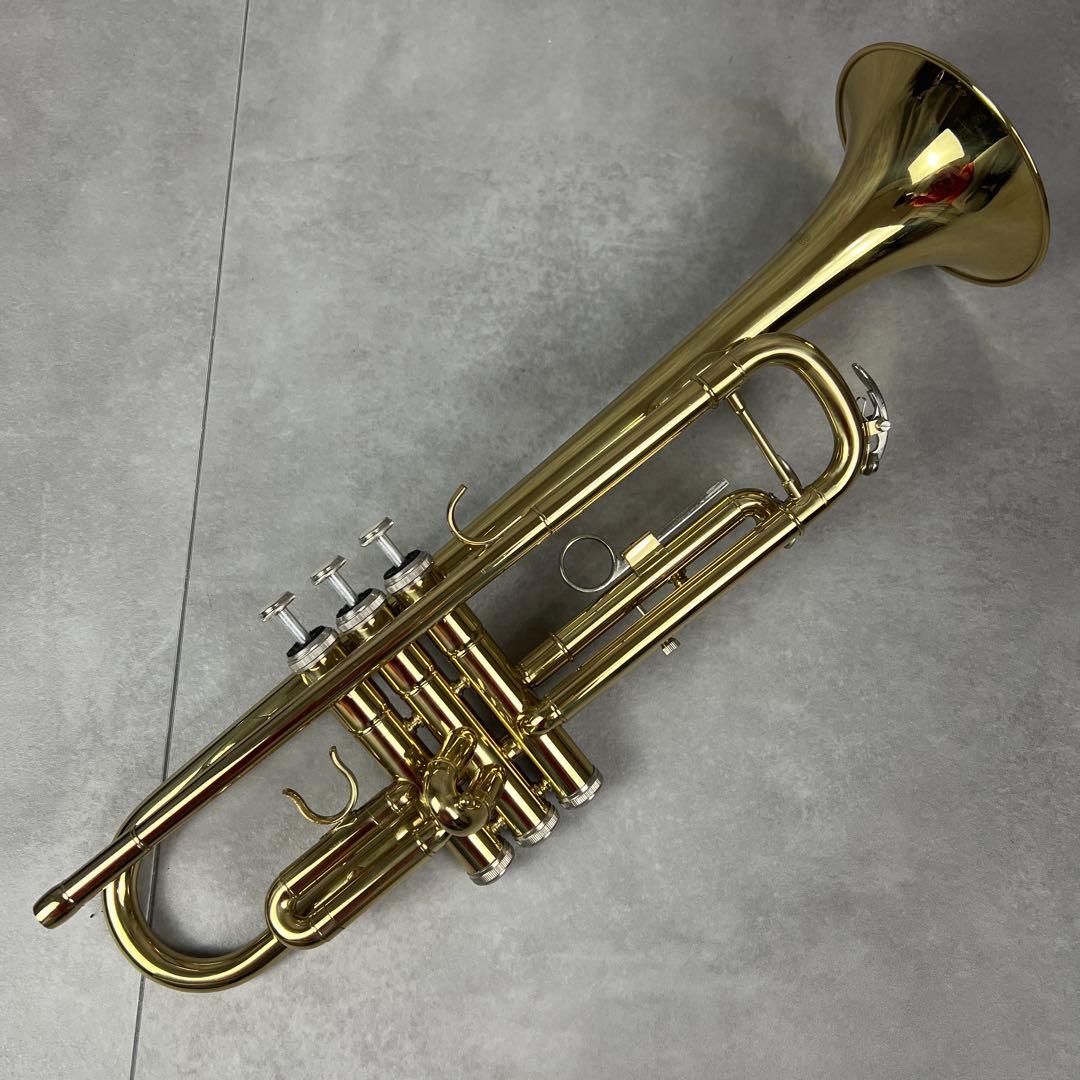 ammoon トランペット 管楽器 スチューデントモデル 初心者 学生 吹奏楽