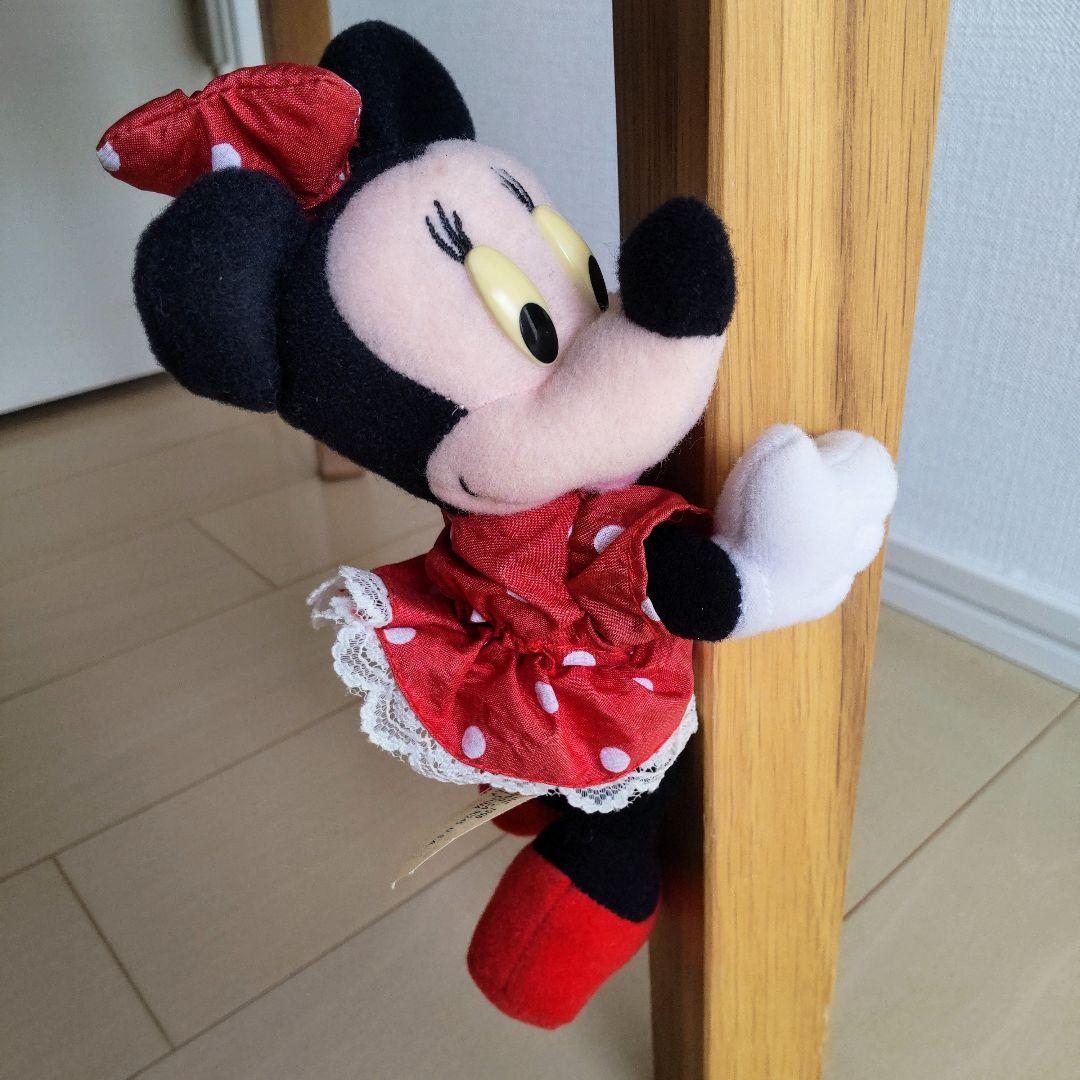 ミッキー ミニー ぬいぐるみバンド クリップ レア