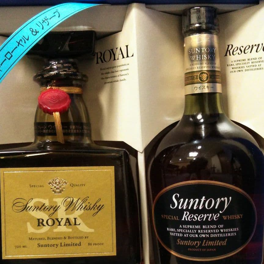 値下げ】サントリーウイスキー12本セット SRラベルローヤルの通販はau