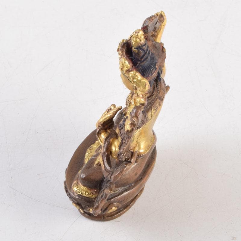 仏教美術 古銅鍍金 チベット仏 仏像 置物 V 9227