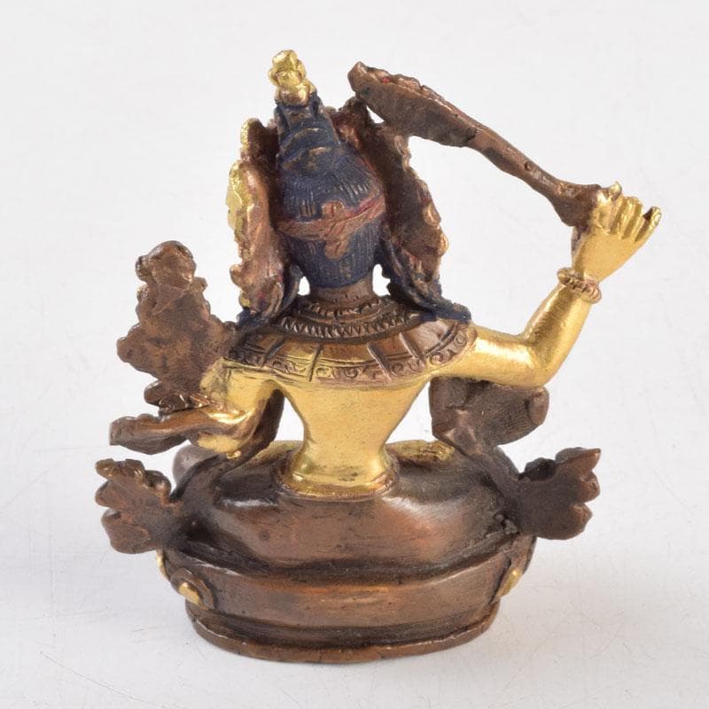 仏教美術 古銅鍍金 チベット仏 仏像 置物 V 9227