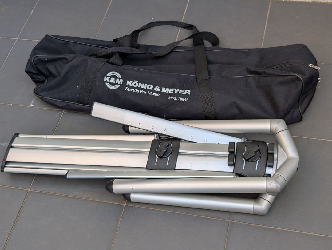 美品USED】キーボードスタンド K&M baby spider pro - メルカリ