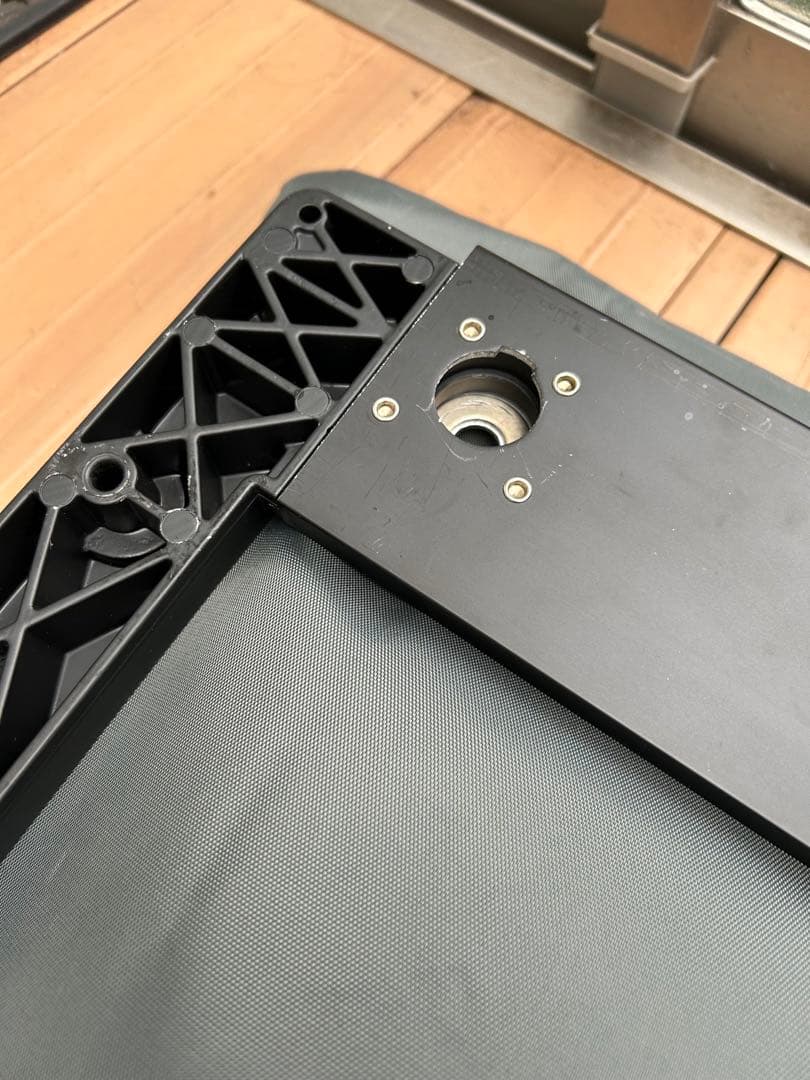 スノーピークIGT アイアングリルテーブルロング雪峰祭ブラック（脚無し）