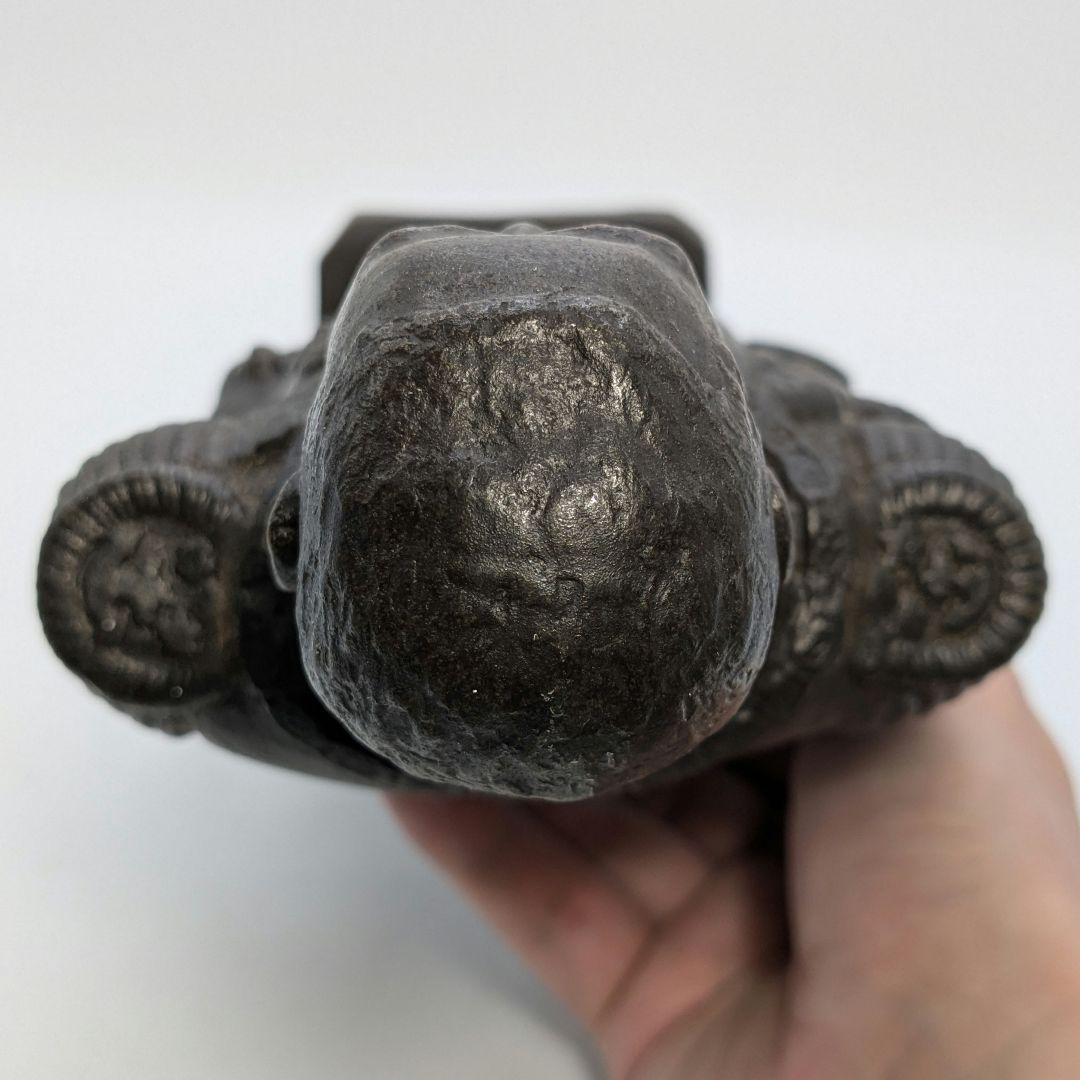 興楽園 木村長十郎友敬（木村貫一） 備前焼 東郷元帥像 共箱栞