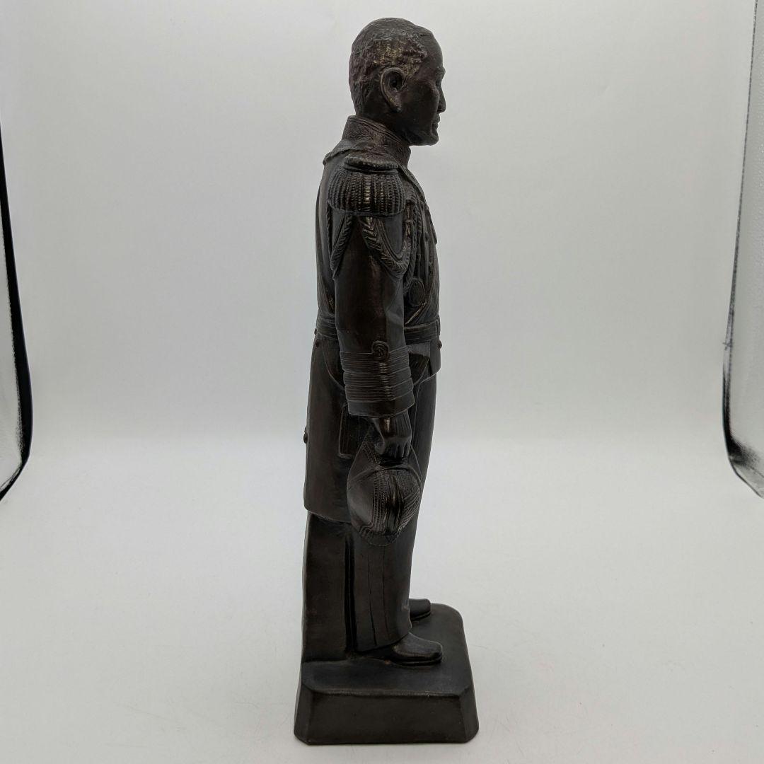 興楽園 木村長十郎友敬（木村貫一） 備前焼 東郷元帥像 共箱栞