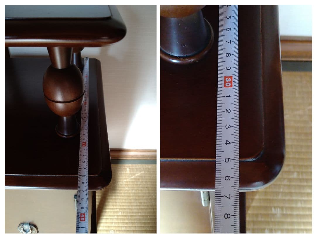 モリシゲ MORISHIGE キャビネット 木製 高さ約78cm 幅約62cm リビング収納